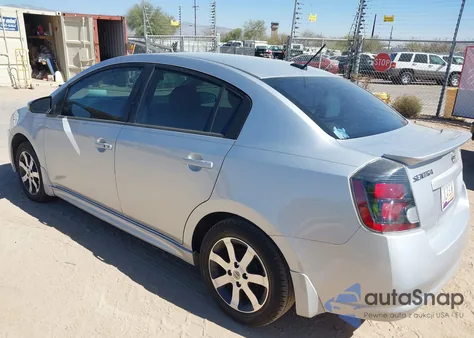 2012 Nissan Sentra 2.0 Sr from USA, damaged, VIN 3N1AB6APXCL735429